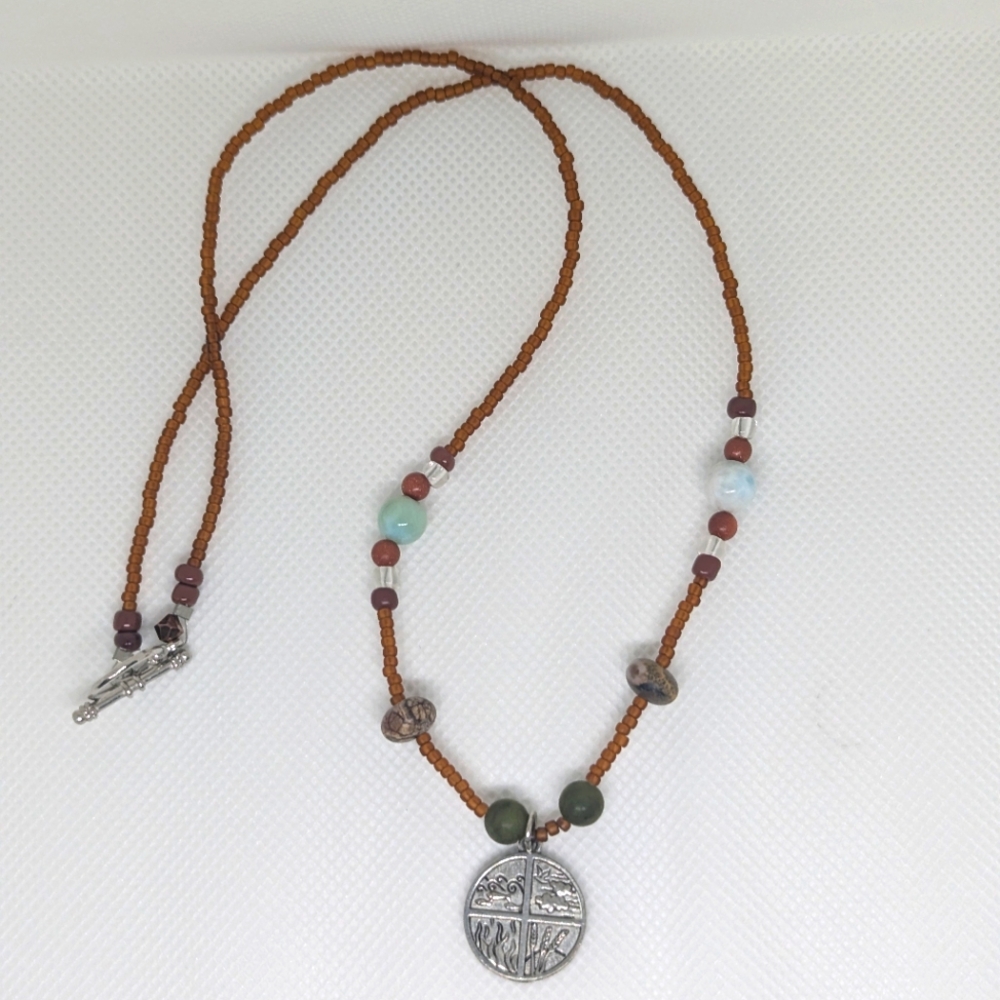Elements Gemstone Necklace